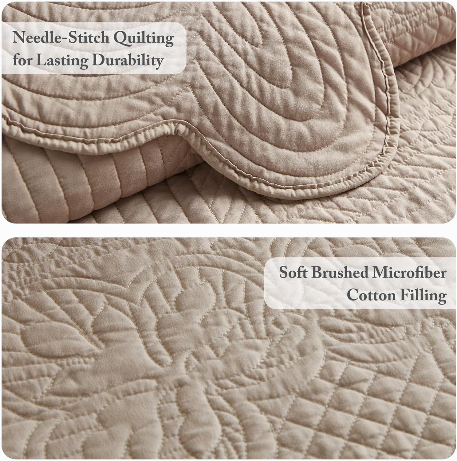 Madison Park Tuscany Scalloped Edge Quilt Set