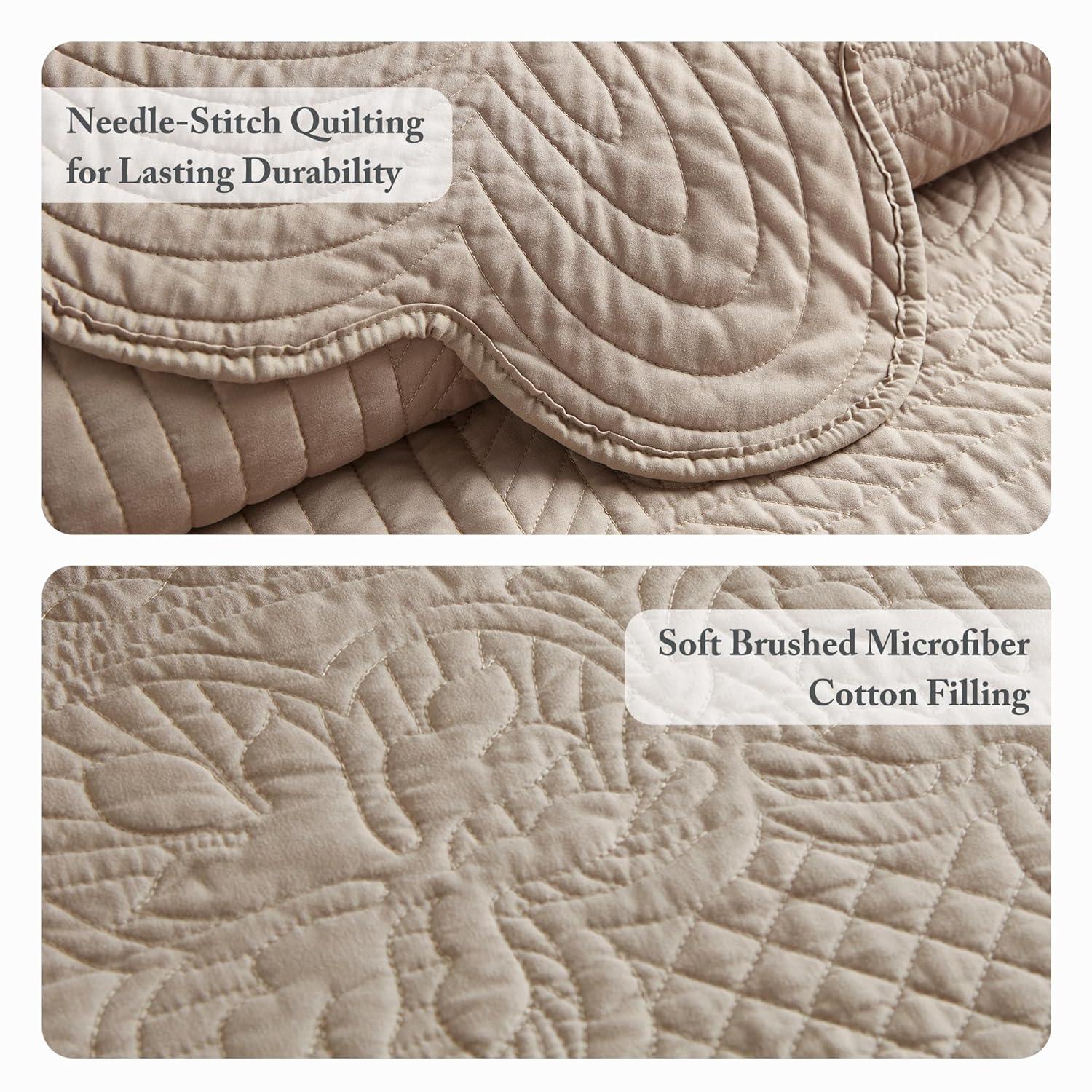 Madison Park Tuscany Scalloped Edge Quilt Set