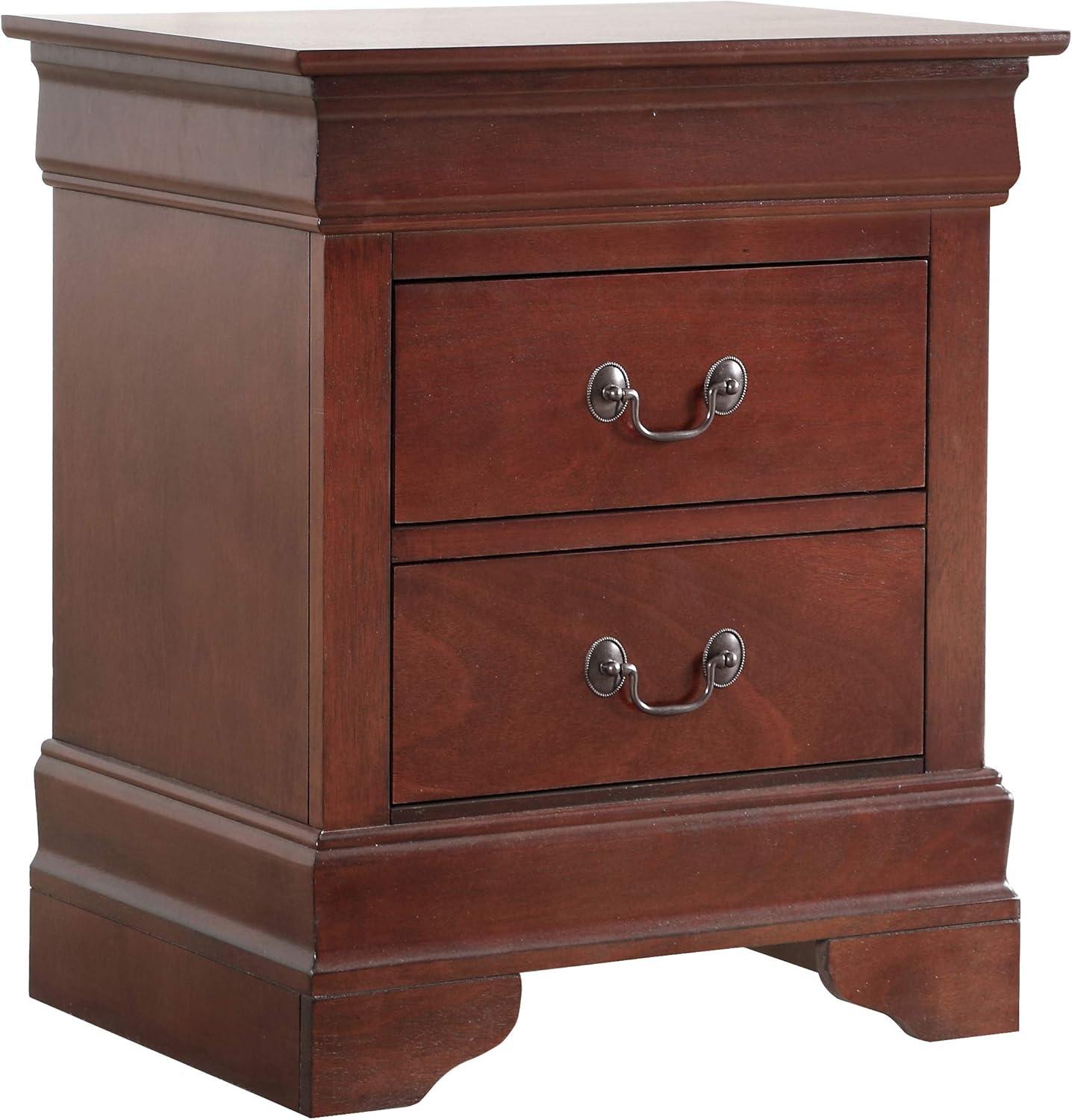 Louis Phillipe 2 - Drawer Nightstand