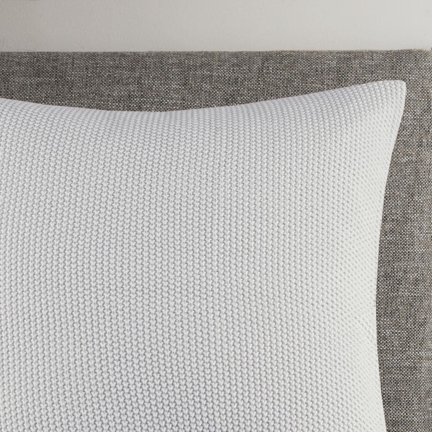 INK+IVY Tino Knit Square Euro Pillow Sham
