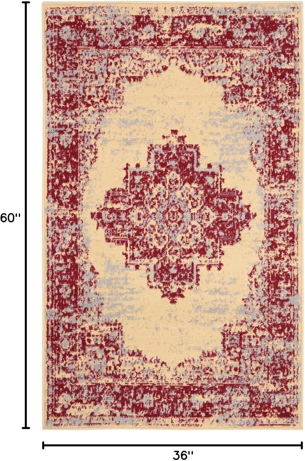 Nourison Grafix Center Medallion Area Rug