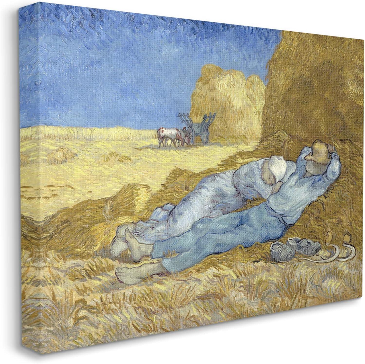 Stupell Industries The Siesta Vincent van Gogh Classic Painting by Vincent Van Gogh - Painting on Canvas | Wayfair