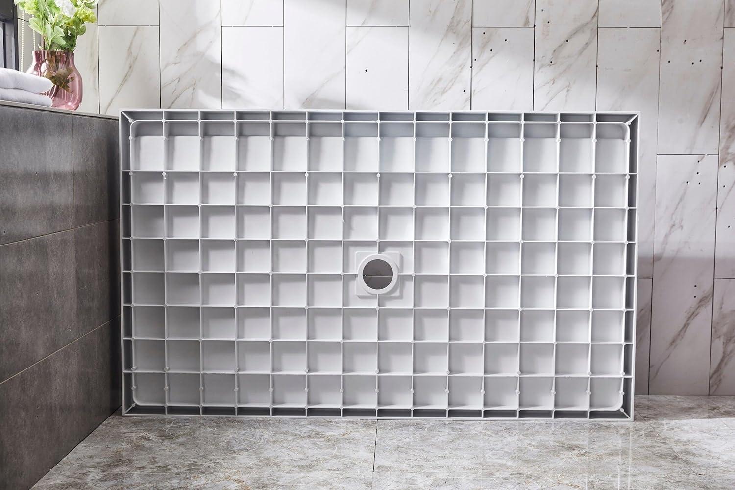 48'' W 32'' D Rectangular Single Shower Base