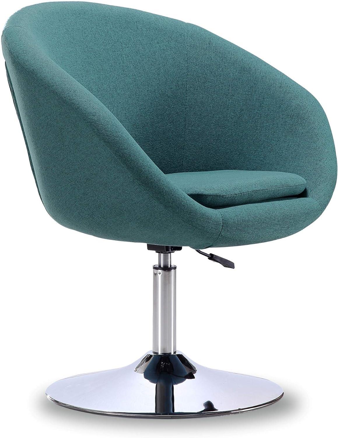 Sior Upholstered Swivel Barrel Chair