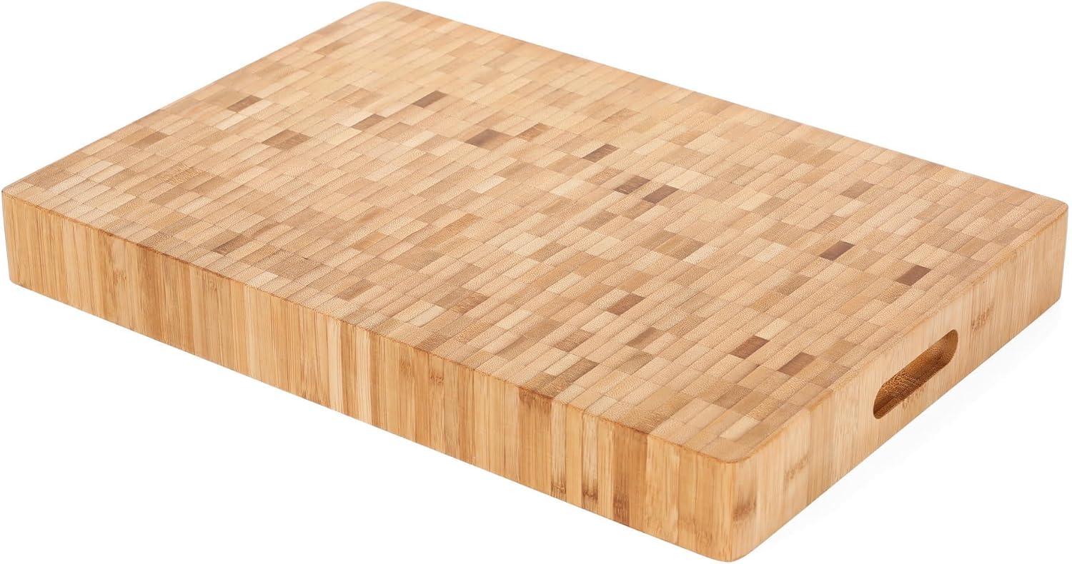 Heim Concept Organic Bamboo Cutting Boards for Kitchen Extra Large Chopping Board with Juicy Groove Perfect for Meat, Vegetables, Fruits, Cheese