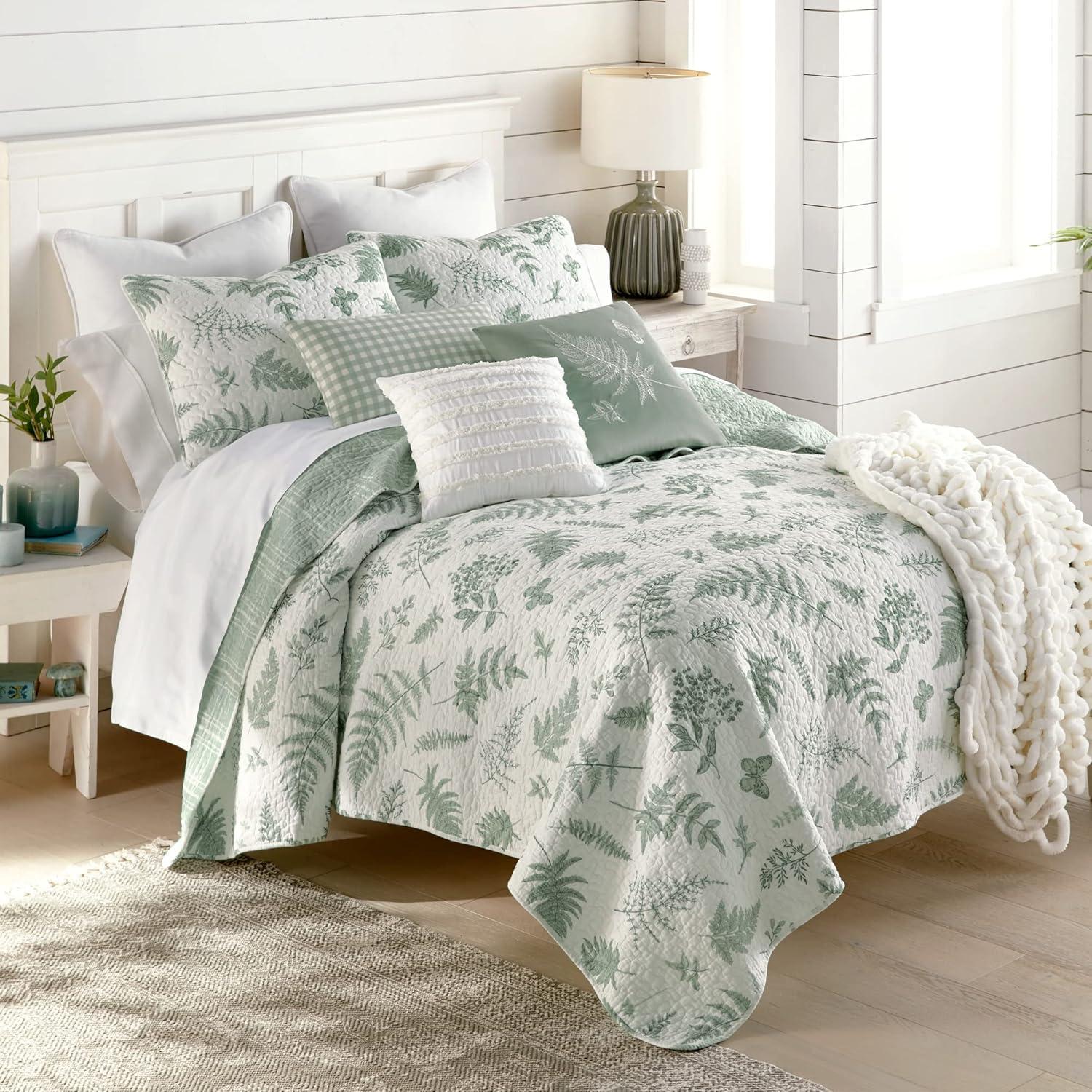 Botanical 2 PC Cotton Twin Quilt Set from Your Lifestyle by Donna Sharp