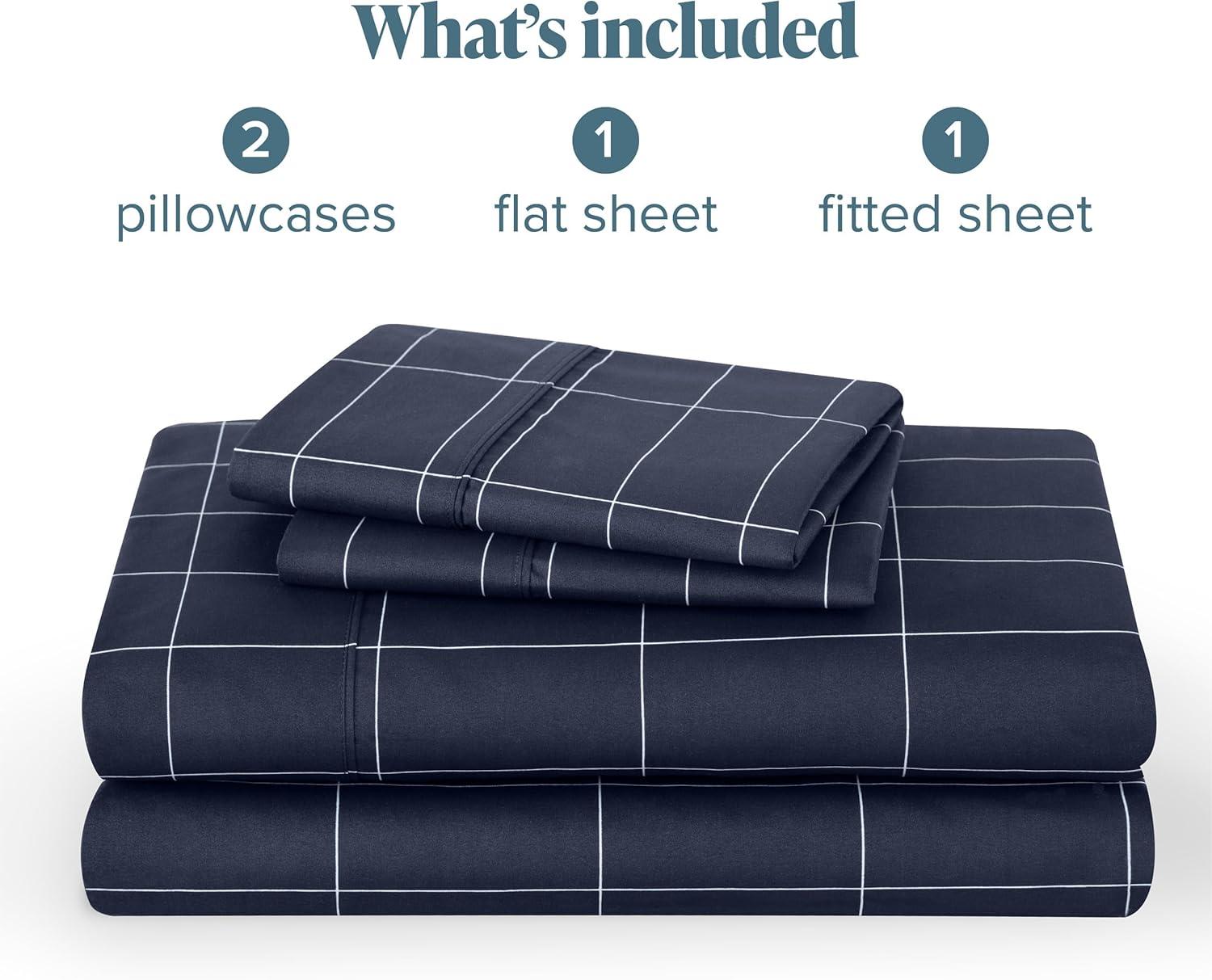 Sheet Set - Luxury 1800 Ultra-Soft Microfiber Bed Sheets - Double Brushed - Deep Pockets - Easy Fit