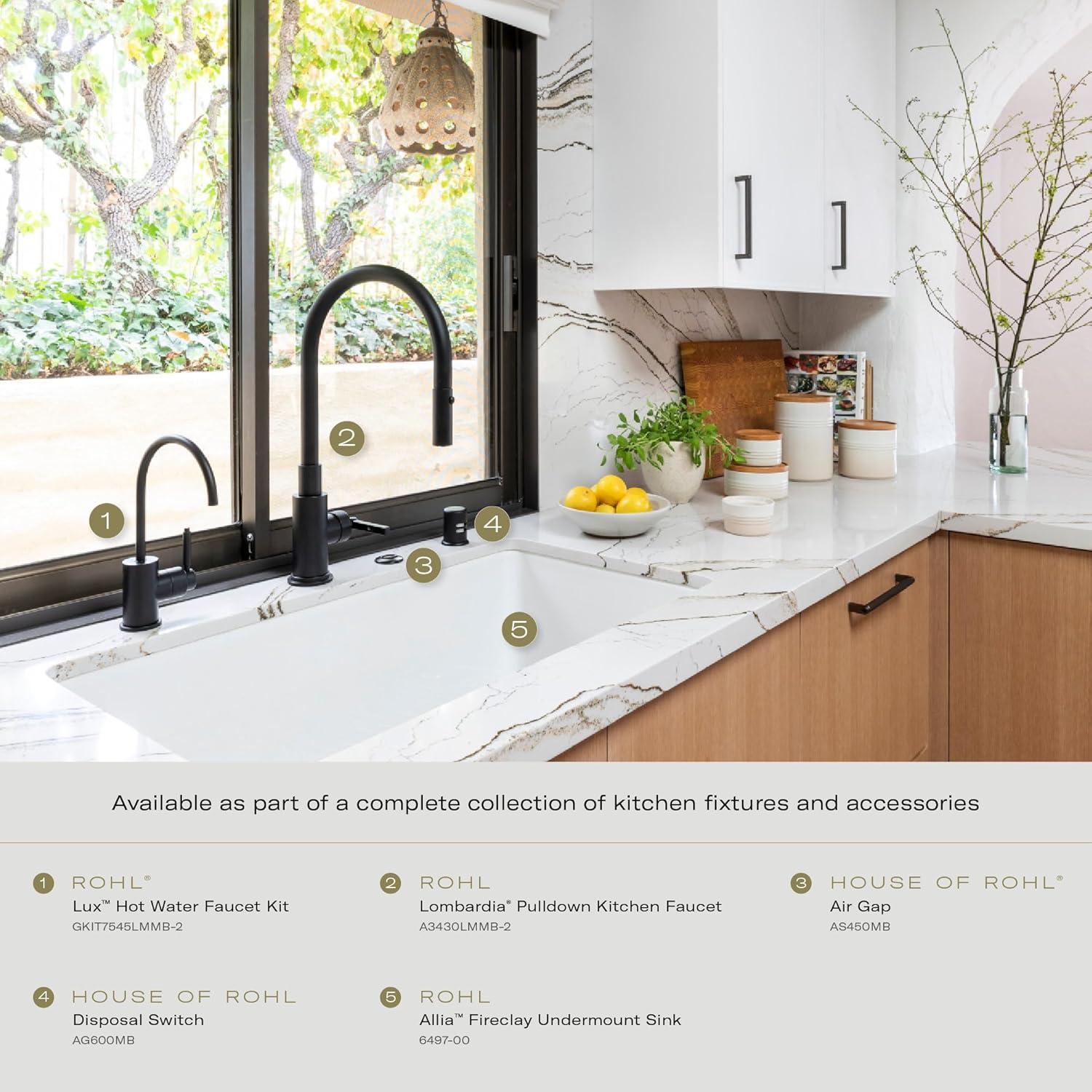 Classic Italian Brass Pull-Down Kitchen Faucet with Nickel Finish