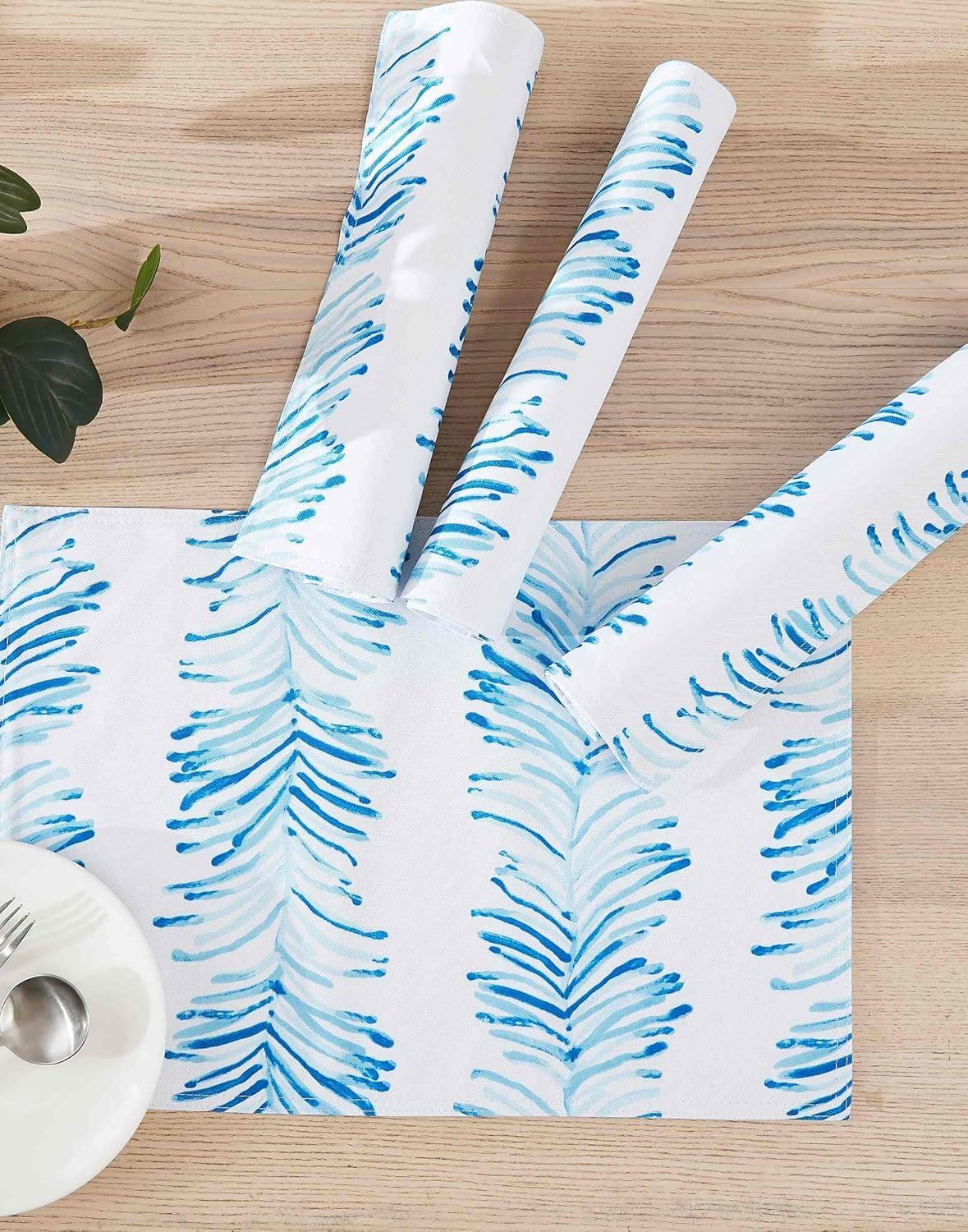 IZOD Izod Seagrass Stripe 4-Pack Placemat Set