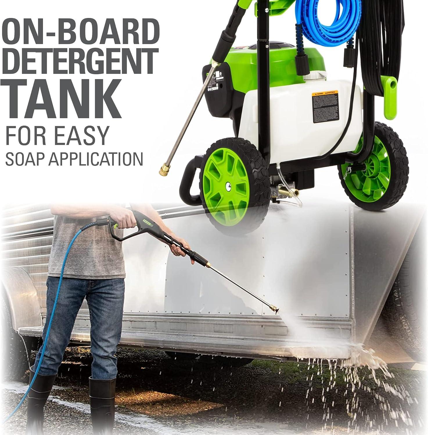 Greenworks 2300-PSI at 2.3 GPM AC Electric 120V Brushless Pressure Washer 5118002VT