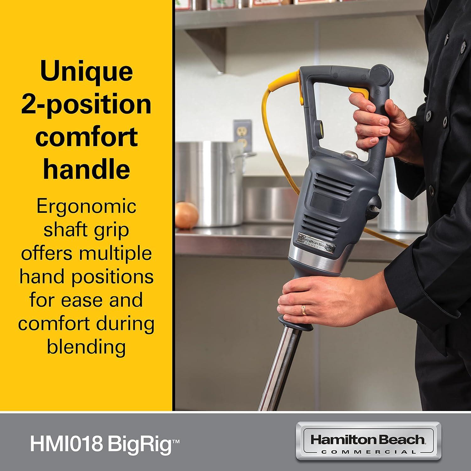 Hamilton Beach Commercial BigRig™ Immersion Blender - HMI018