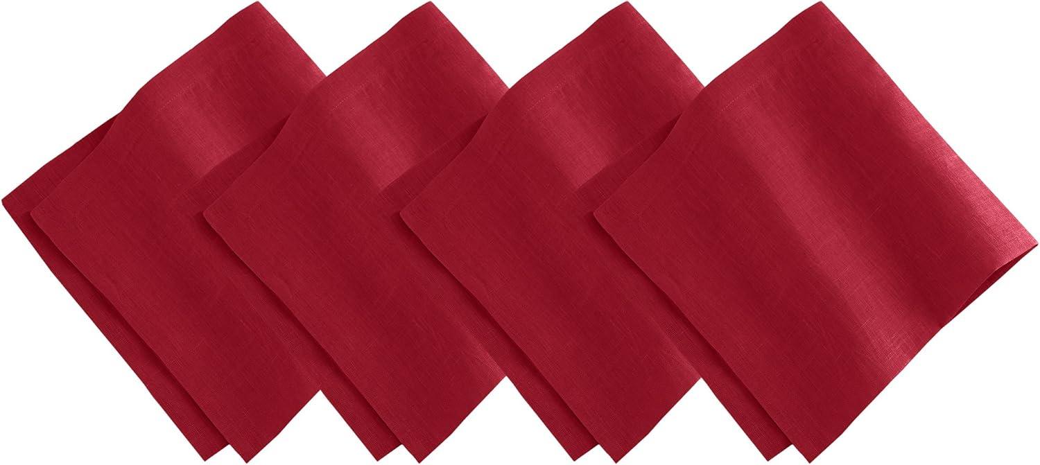 La Classica 4 Piece Linen Napkin Set