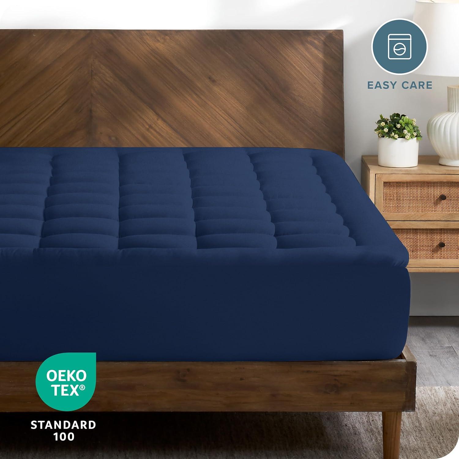 Bare Home Cotton Top Mattress Pad