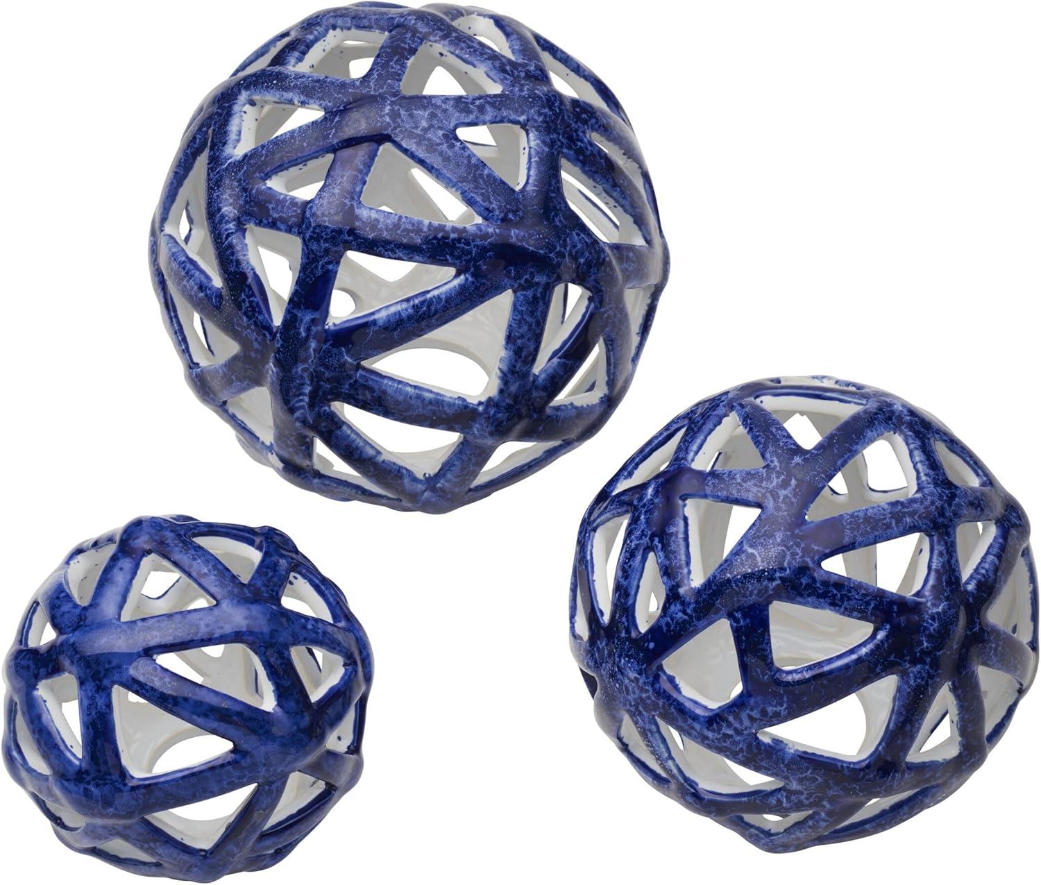 Elements 3 Piece Decorative Spheres Sculpture Set