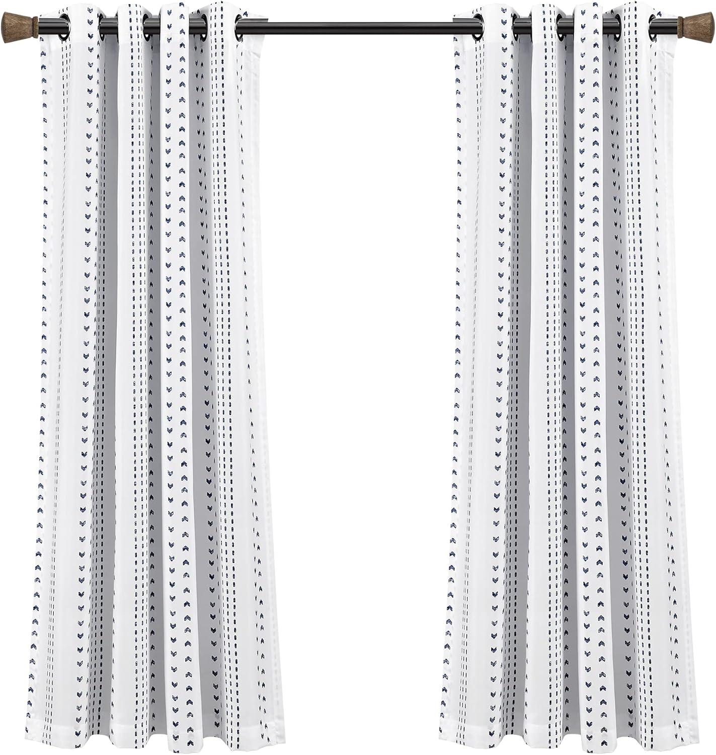 Lush Decor Semi-Sheer Curtain Panels (Set of 2)