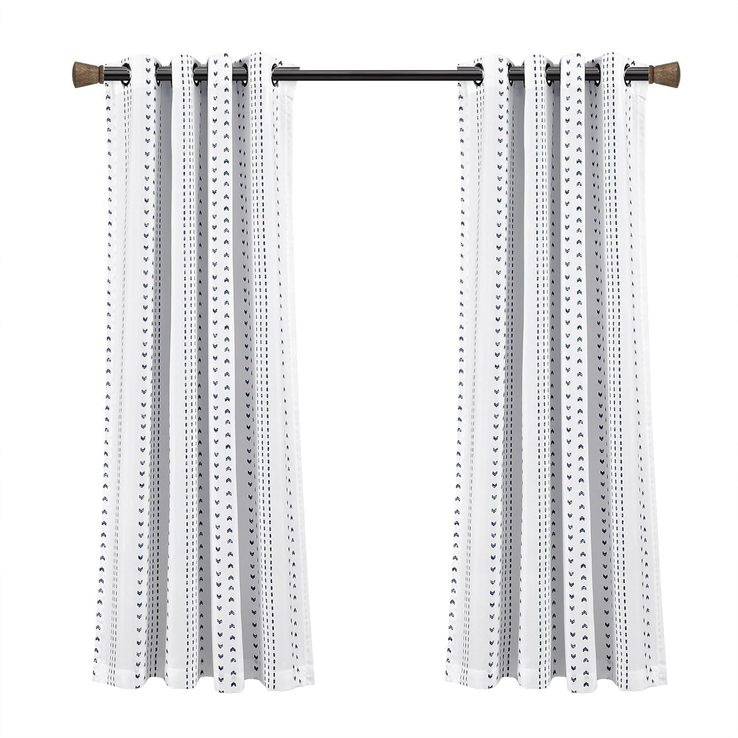 Lush Decor Semi-Sheer Curtain Panels (Set of 2)