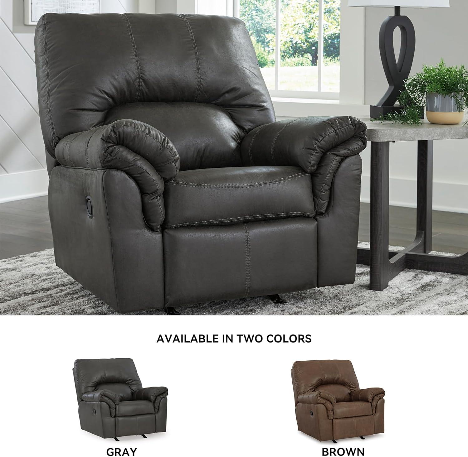 Antolin Faux Leather Recliner
