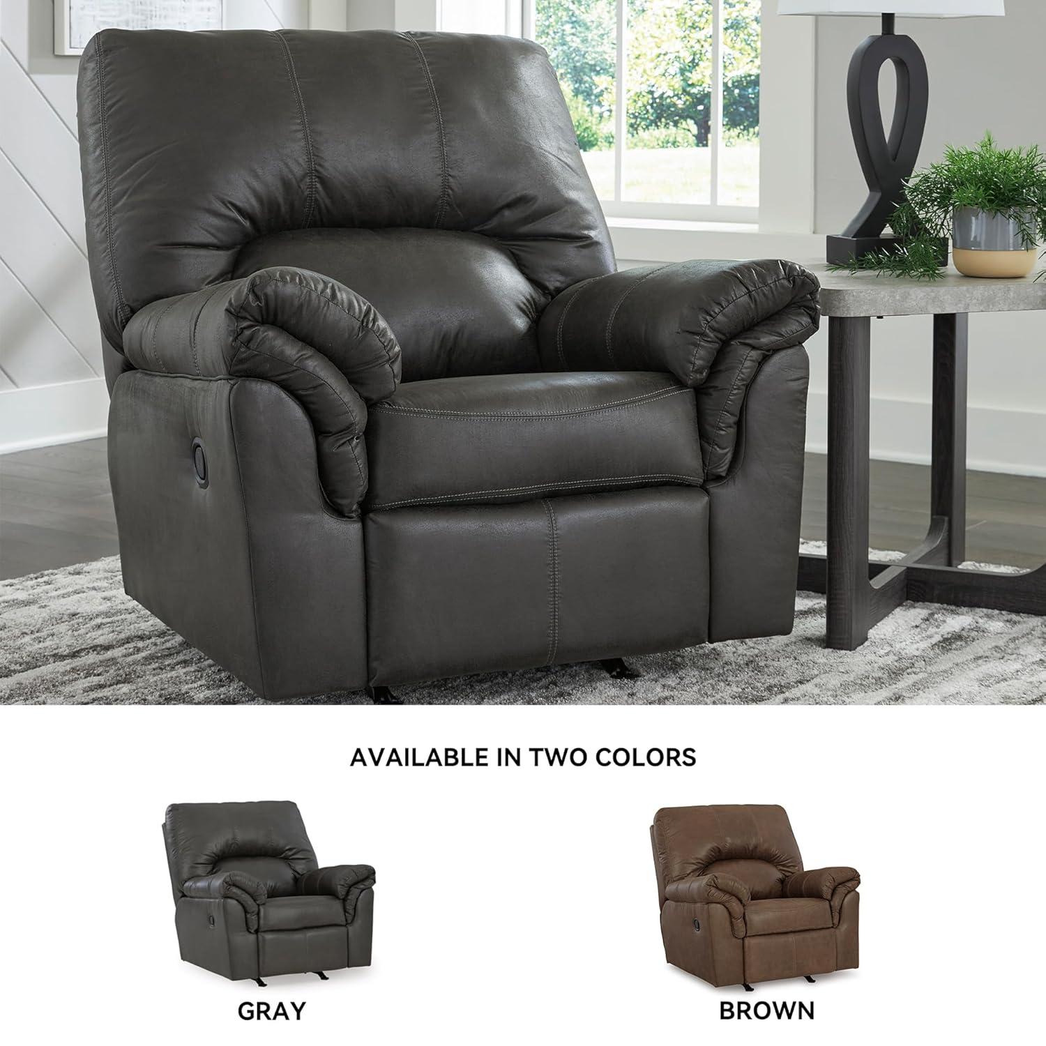 Antolin Faux Leather Recliner