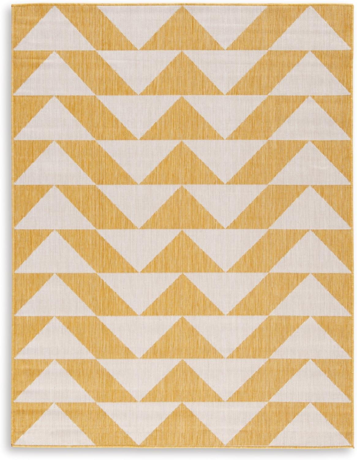 Signature Design by Ashley Thomley 8' x 10' Rug, Ivory & Yellow