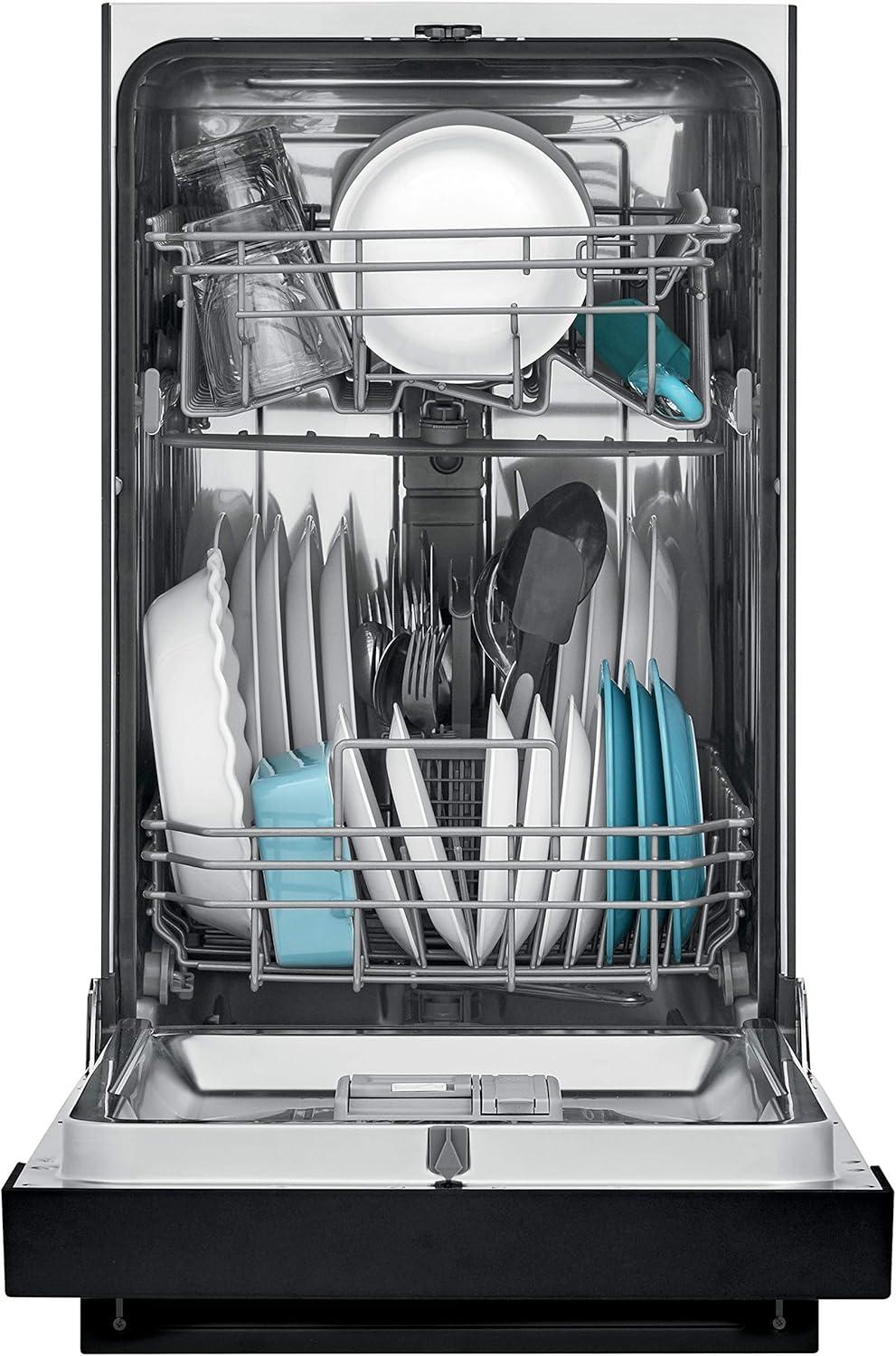 Frigidaire Series 18" 52 dBA Built-in Full Console Dishwasher with Cycle Status Indicators