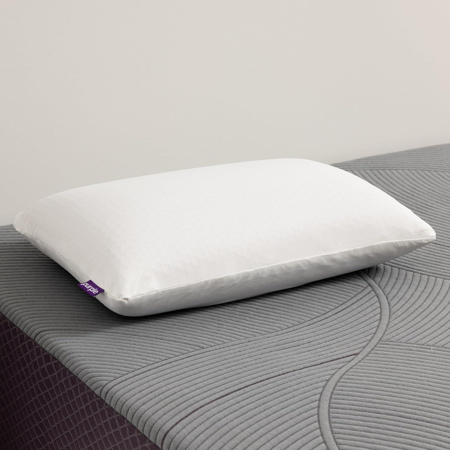 Purple Harmony Pillow | The Greatest Pillow Ever Invented, Hex Grid, No Pressure Support, Stays Cool, Good Housekeeping Award Winning Pillow (Low)