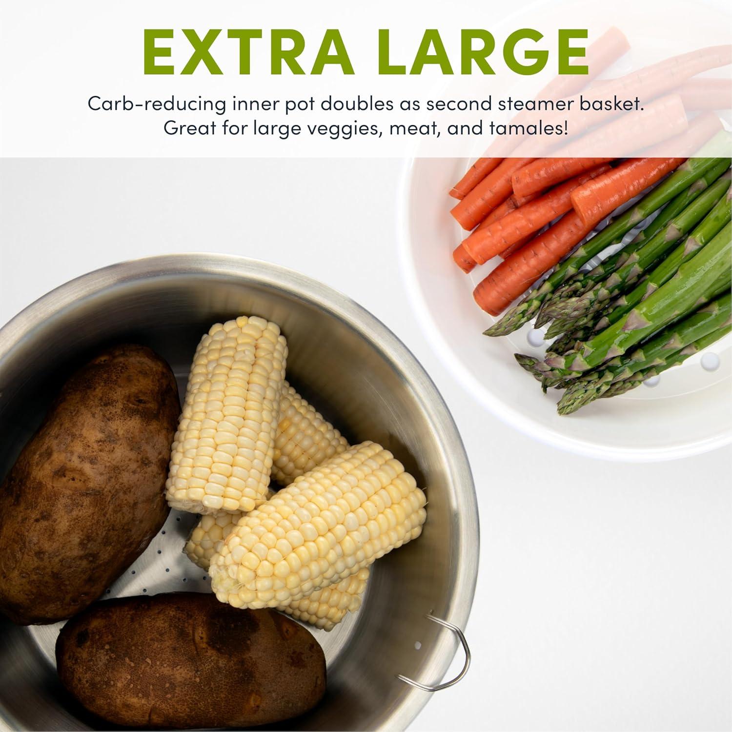 Aroma SmartCarb® 10-Cup (Uncooked) / 20-Cup (Cooked) Cool Touch Rice Cooker, Stainless Steel, 5 Qt & Reviews | Wayfair