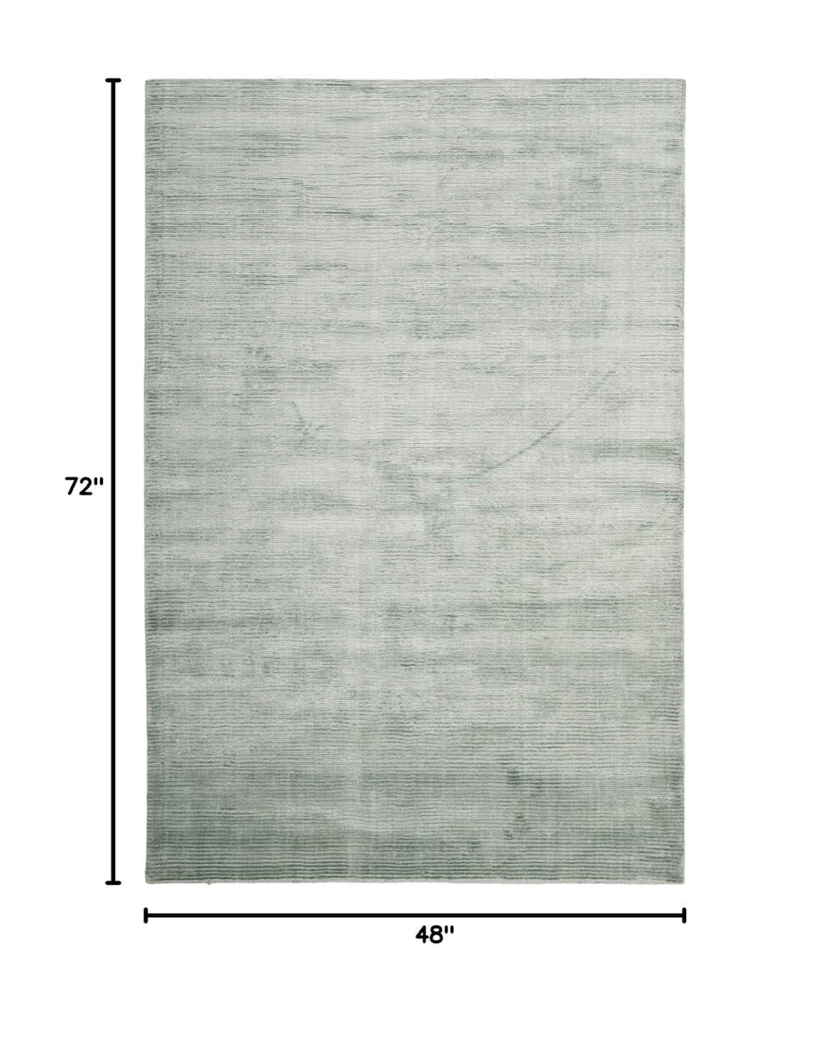 Mirage MIR234 Hand Loomed Indoor Area Rug - Blue - 4'x6' - Safavieh.