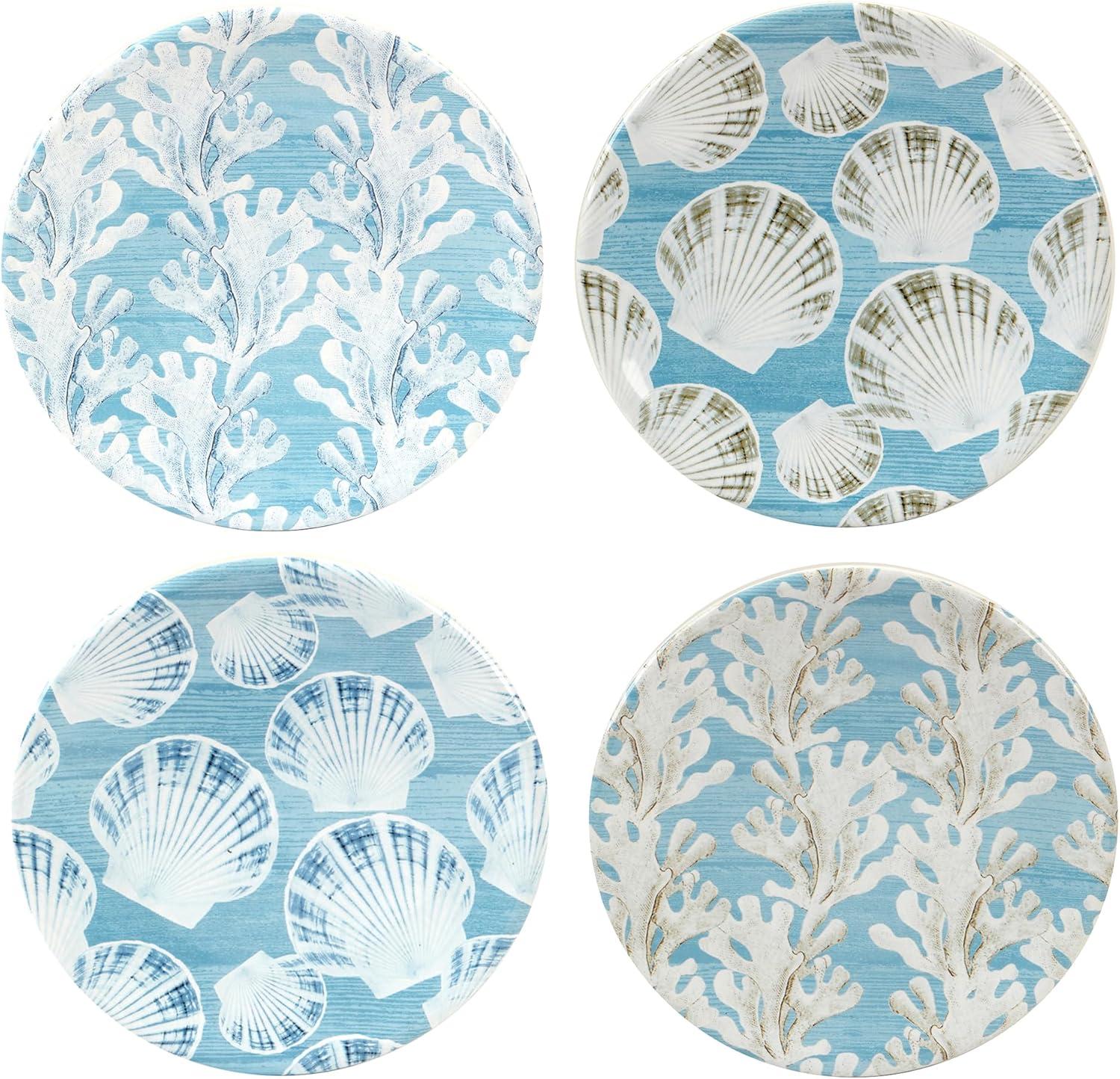 Beyond the Shore Set of 4 Canape Plates