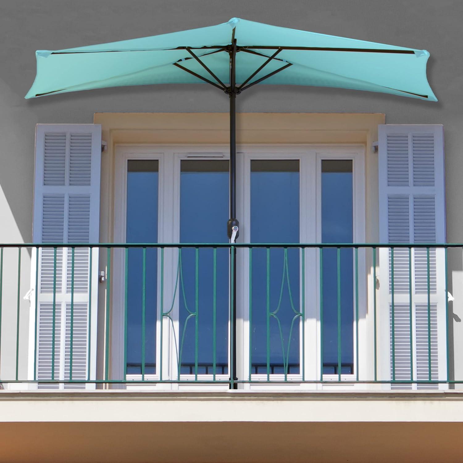 Patson 9' Half Market Umbrella