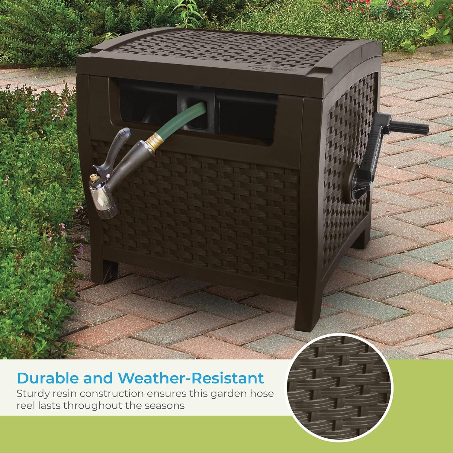 Suncast Plastic Container Hose Reel