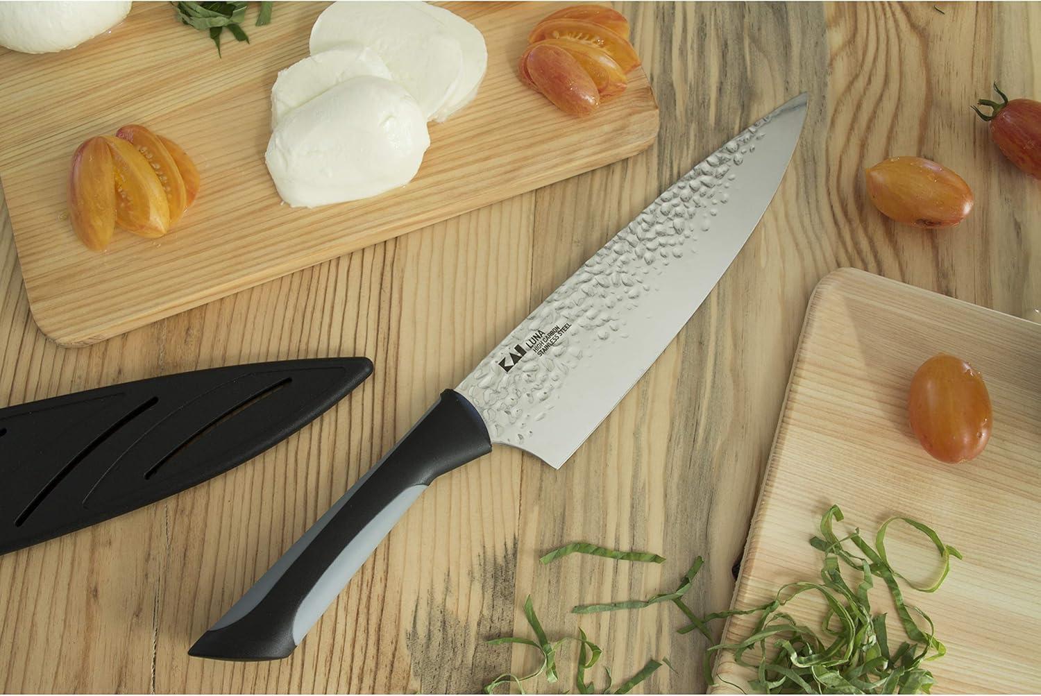 Kai Luna 8-Inch High-Carbon Stainless Steel Chef's Knife