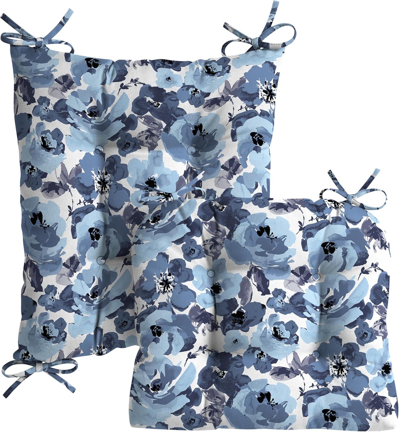 ARDEN Arden Plush Indoor/Outdoor Rocking Chair Cushion Set, 18 x 20