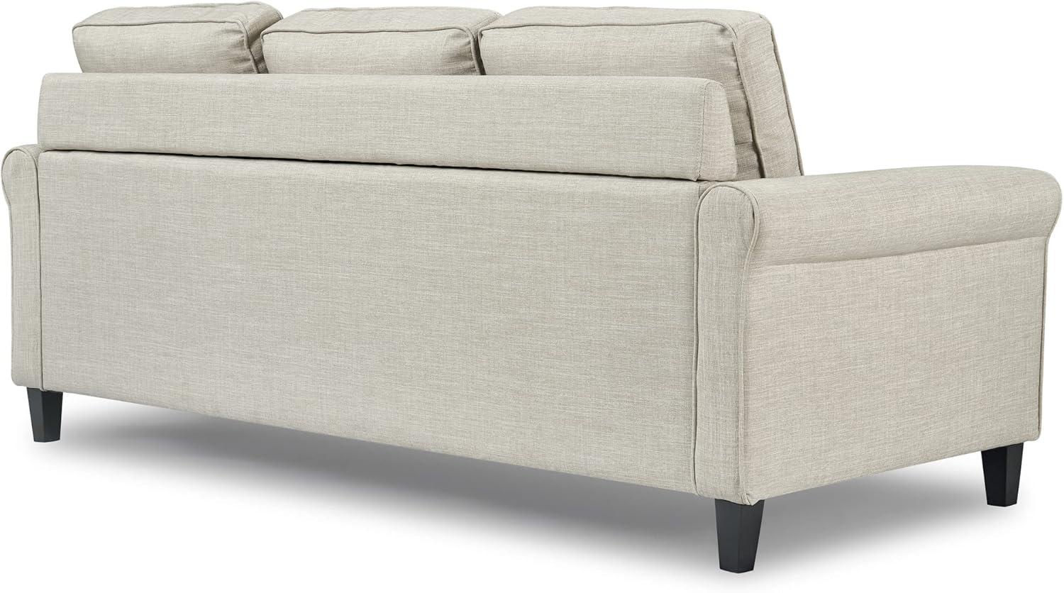 Serta Harmon Upholstered Reversible Sectional Sofa and Chaise