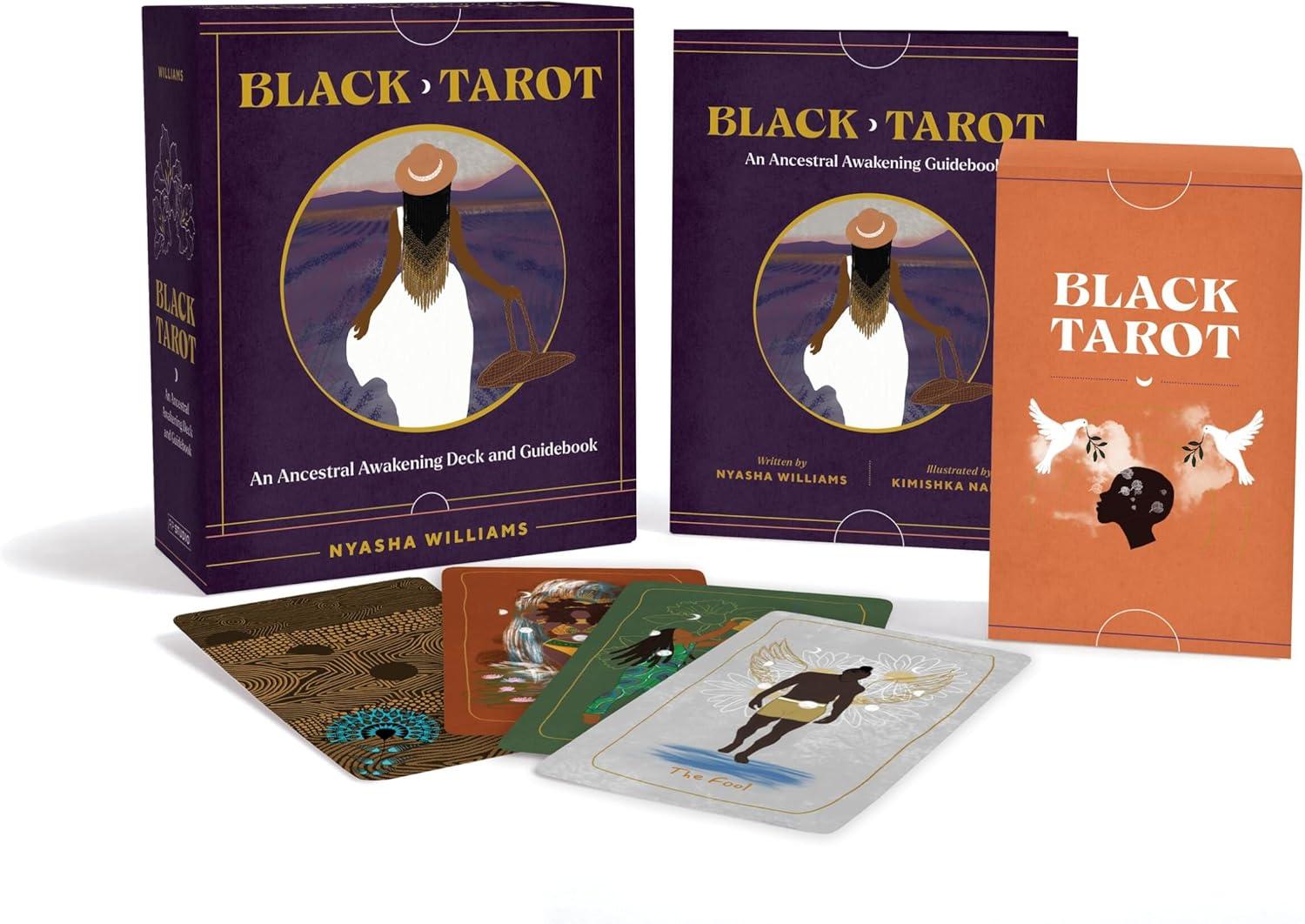 Pre-Owned Black Tarot: An Ancestral Awakening Deck and Guidebook Paperback