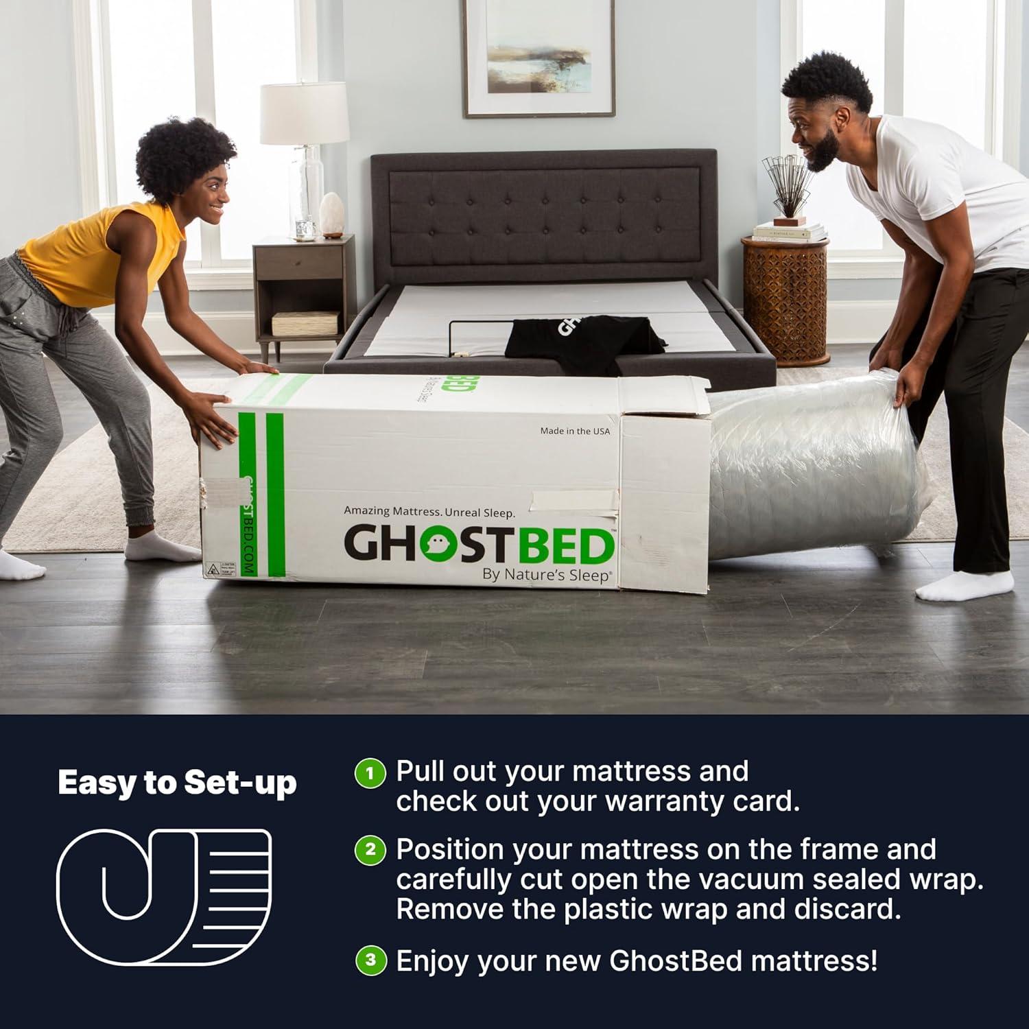 GhostBed Flex 13" Medium Hybrid Mattress