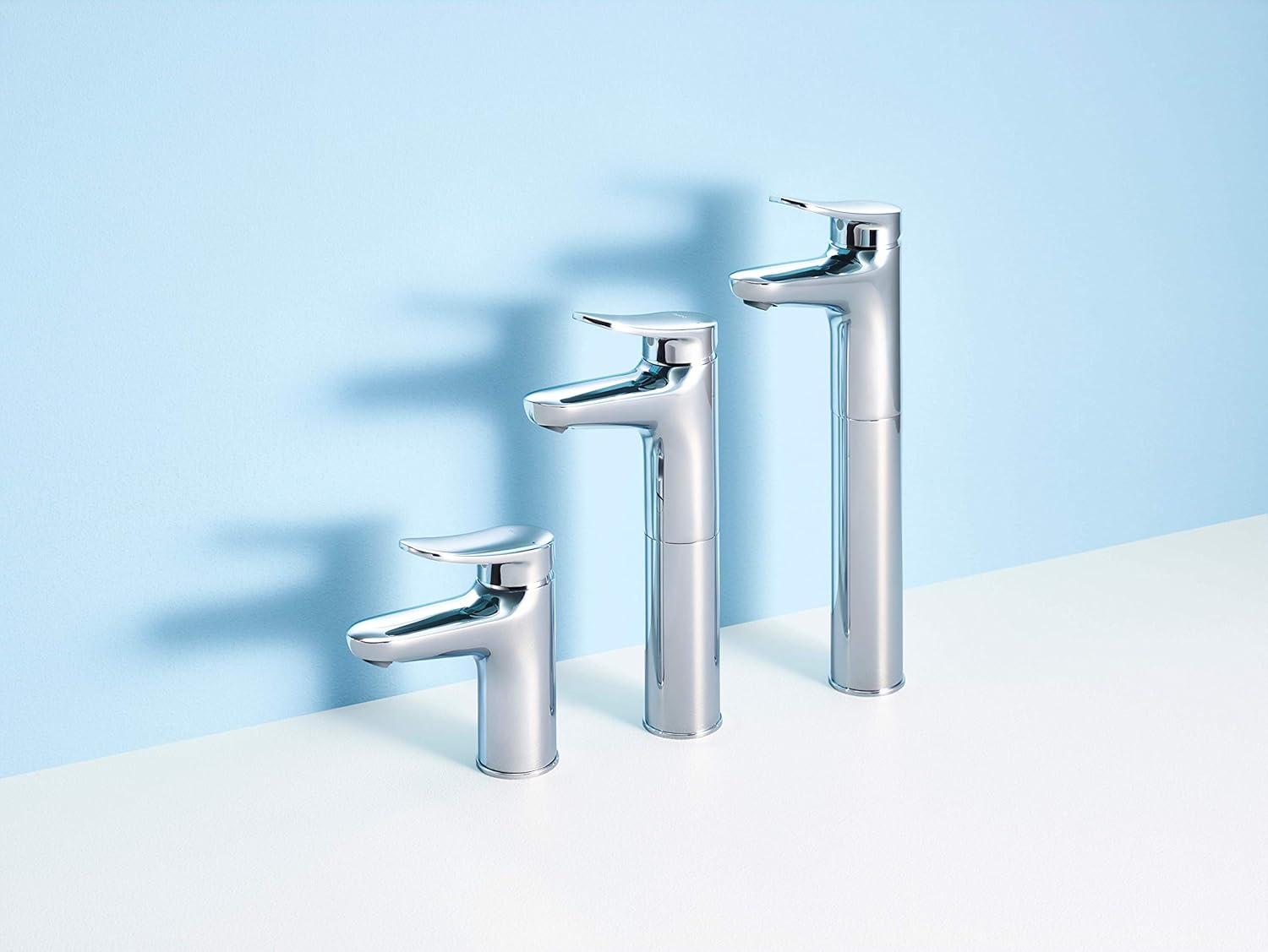 LF Single Hole Bathroom Faucet with Drain Assembly