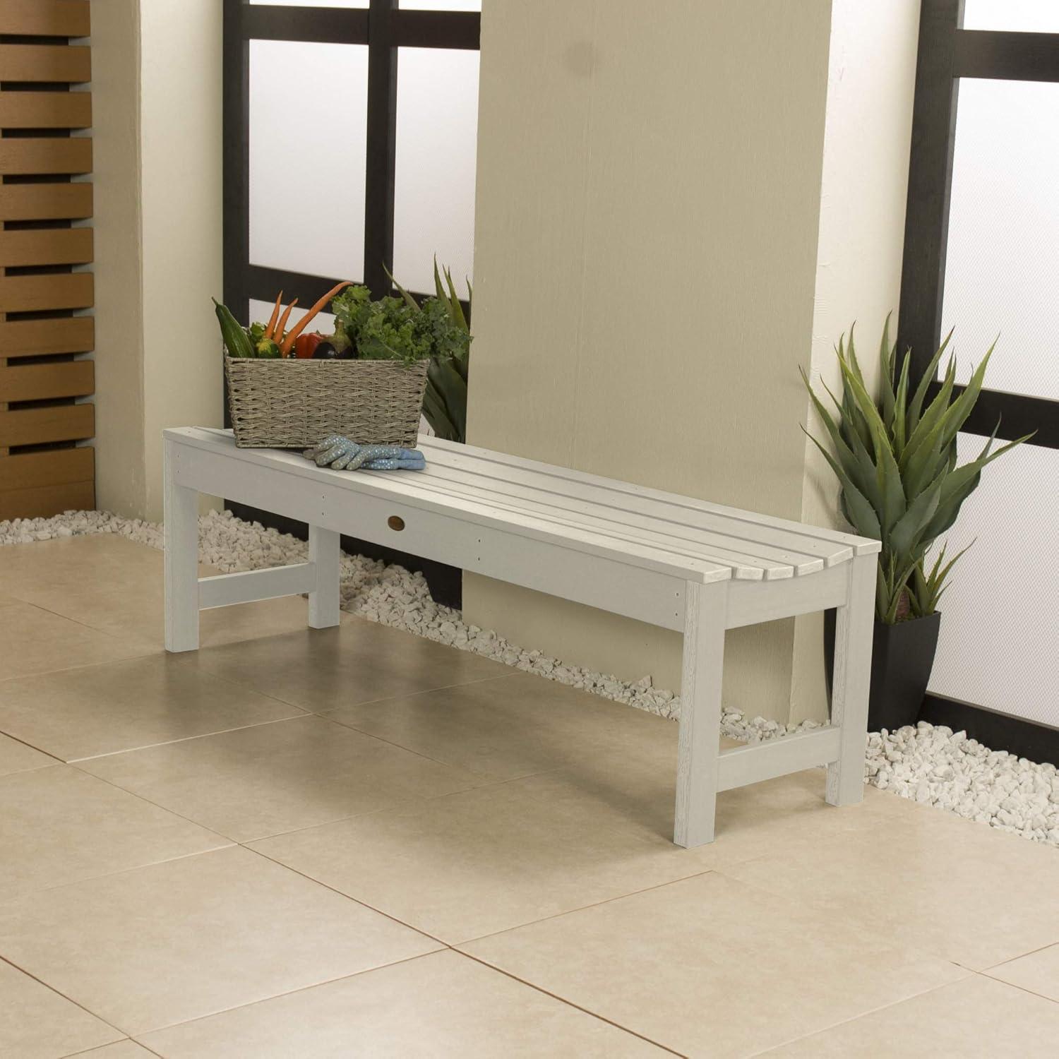 highwoodÂ® Eco-Friendly Recycled Plastic Lehigh Picnic Bench, 5'