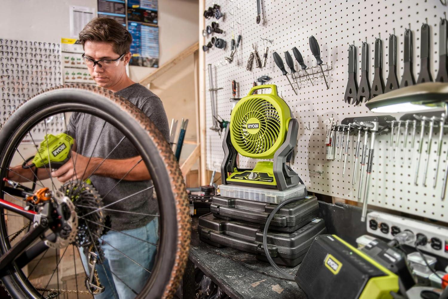 18V Cordless Hybrid WHISPER SERIES 7-1/2 in. Fan (Tool Only)