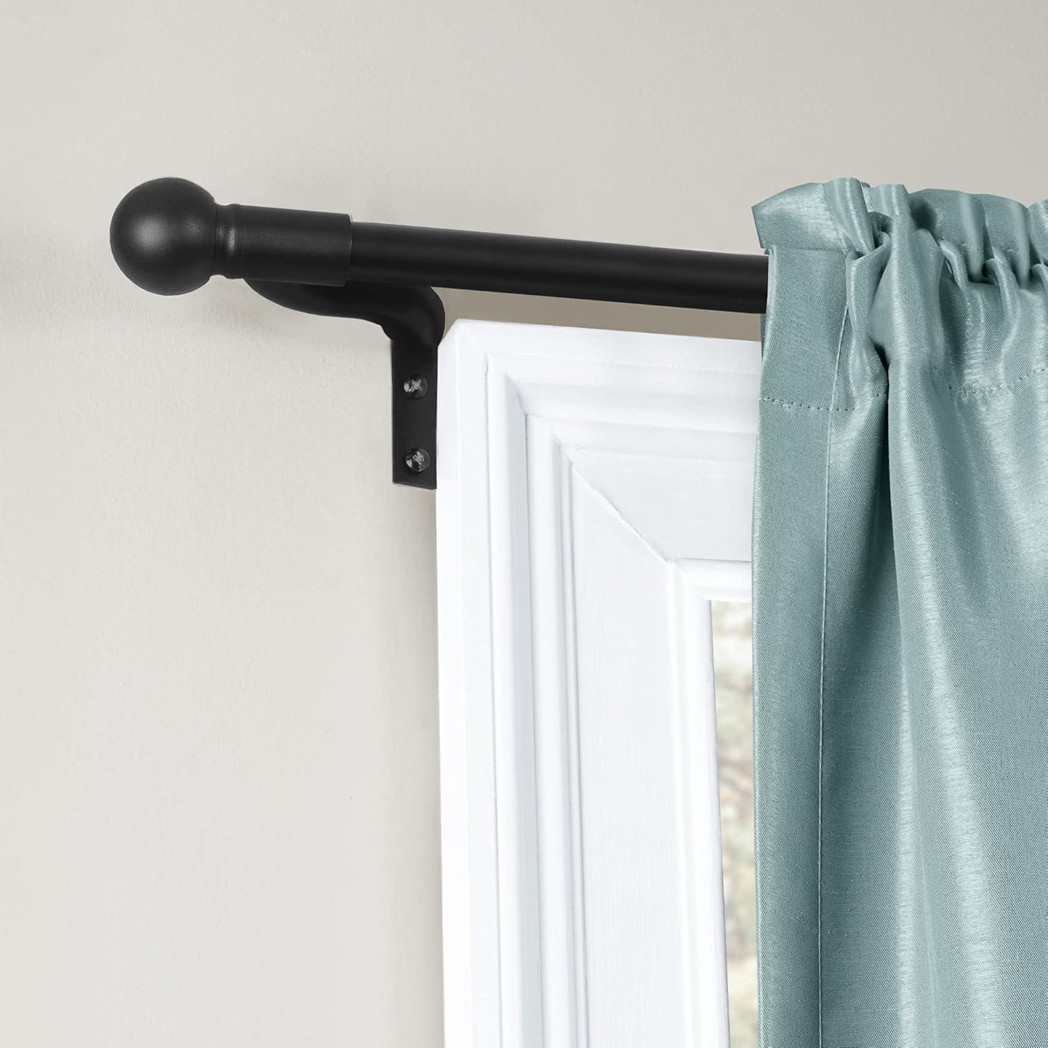 Doan Adjustable Single Curtain Rod