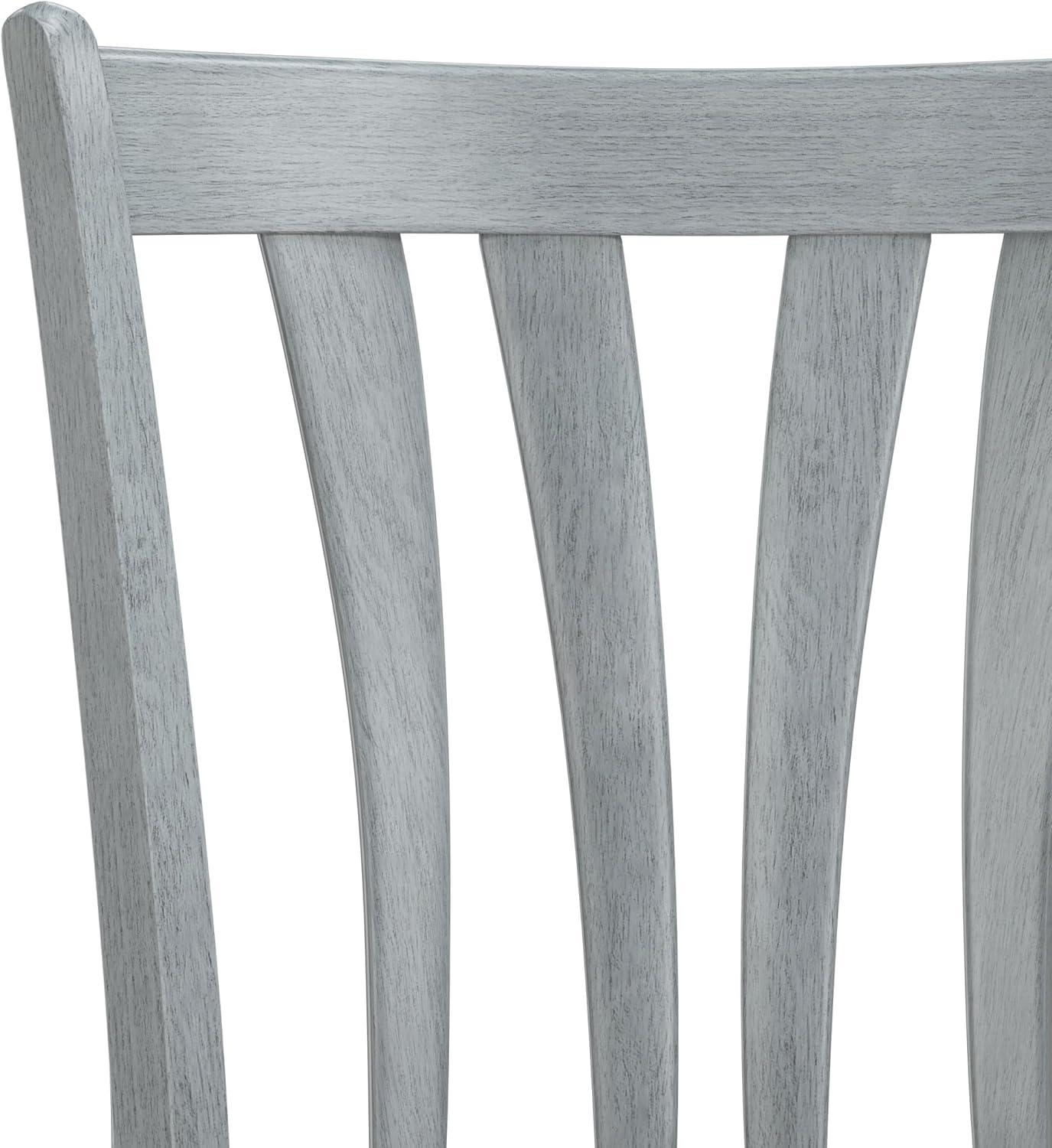 Hillsdale Furniture 25.75" Savana Swivel Counter Height Barstool Blue (Wirebrush)/Cream : Upholstered, Wood Legs, 250lb Capacity