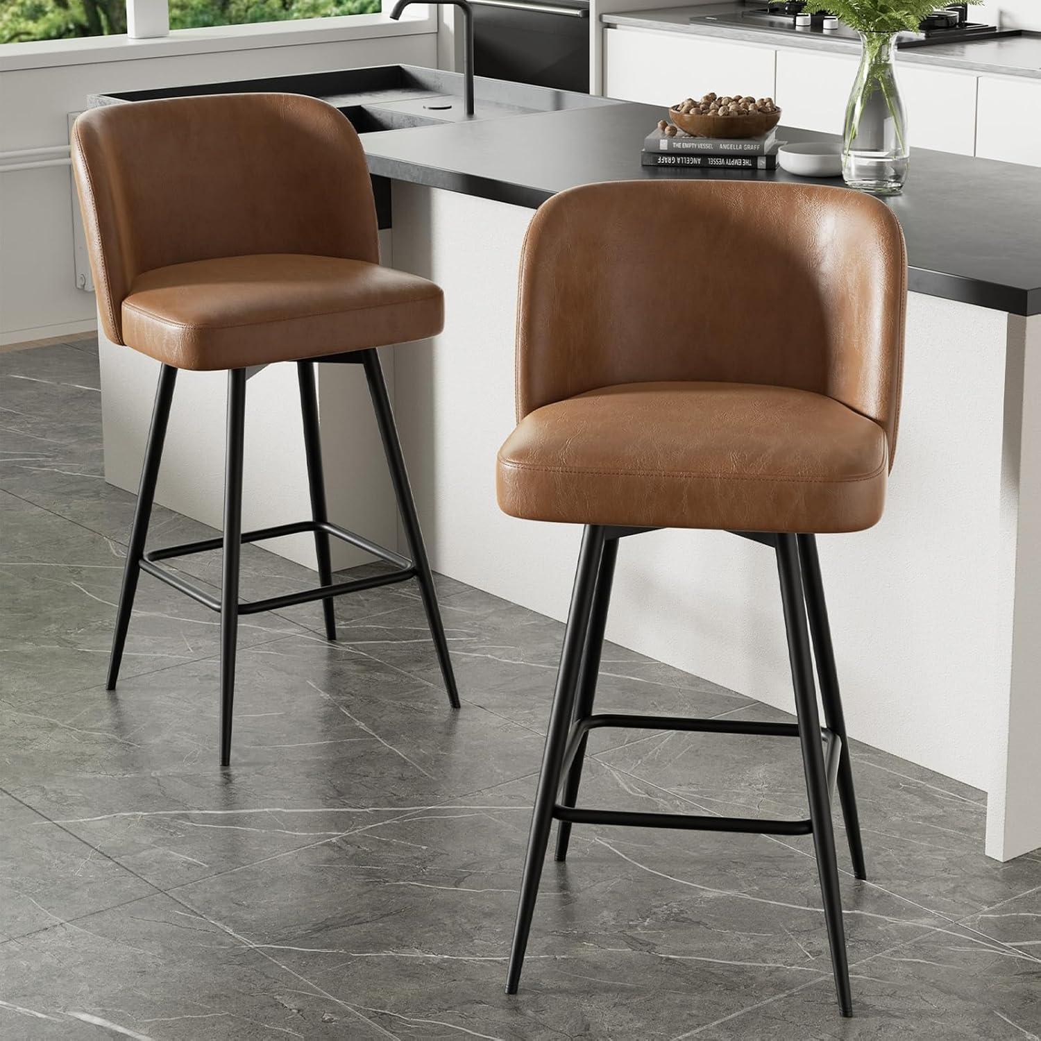 Benedit Swivel Counter & Bar Stool