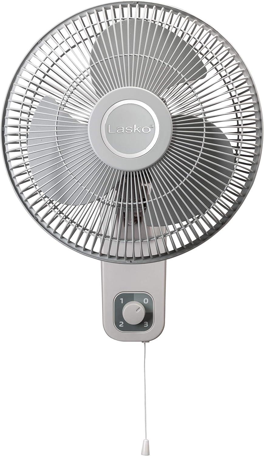 Lasko 12" Oscillating Wall Mounted Fan