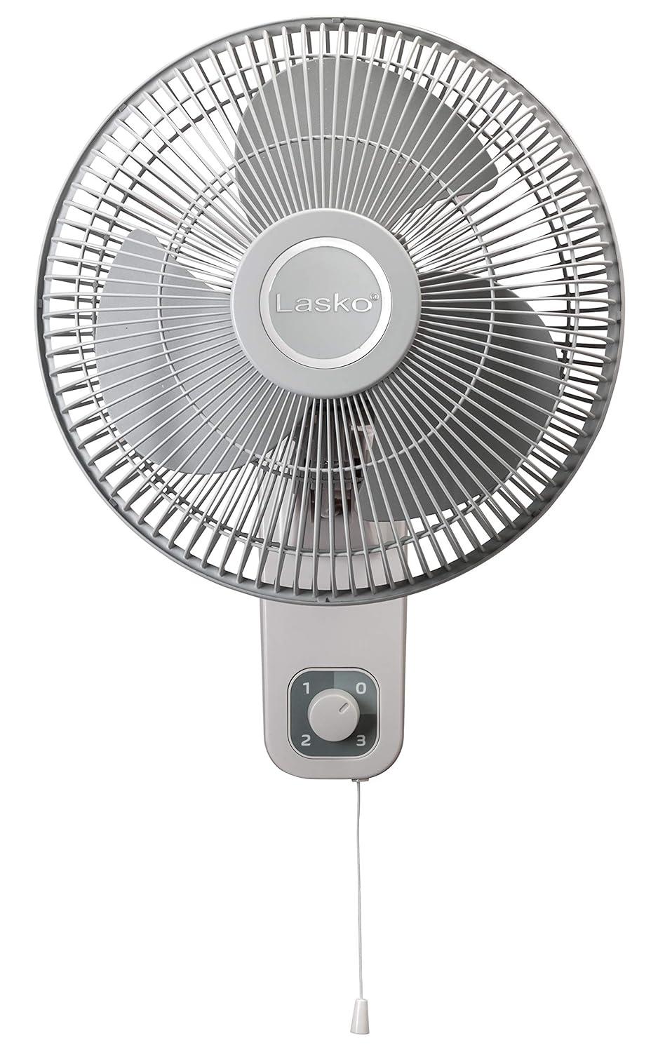 Lasko 12" Oscillating Wall Mounted Fan