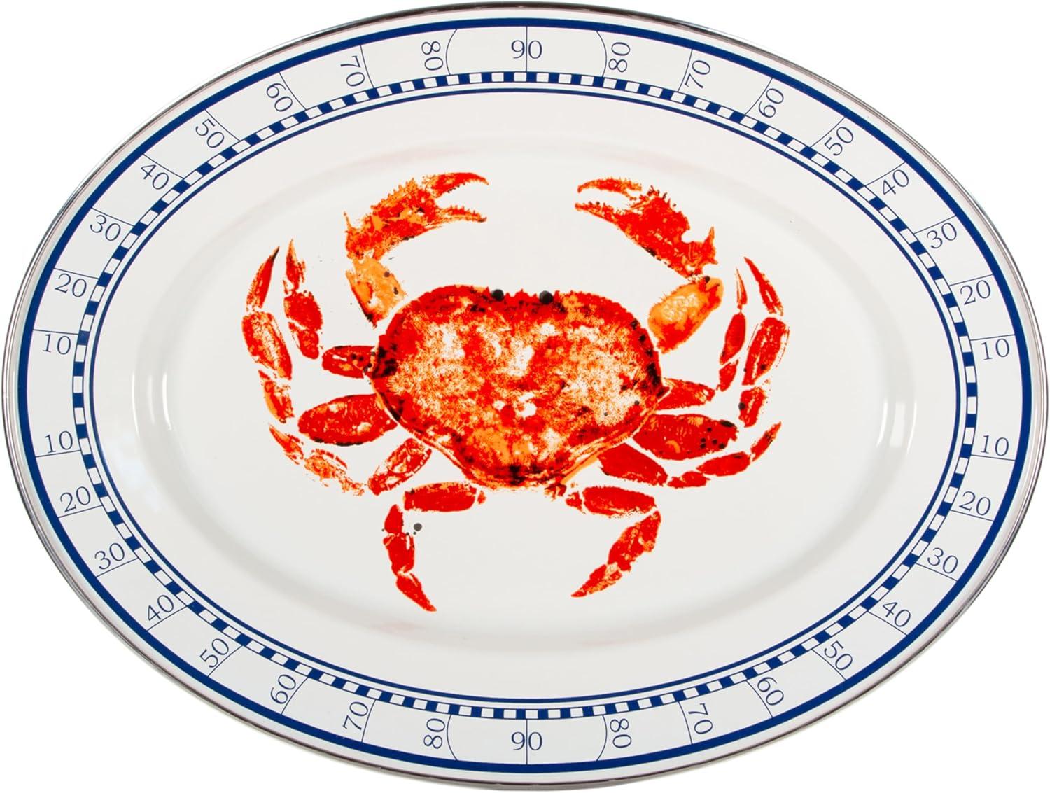 Crab House Oval Platter