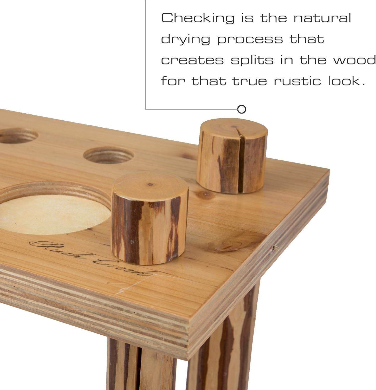 Rush Creek 6 Billard Cue Floor Rack Holder