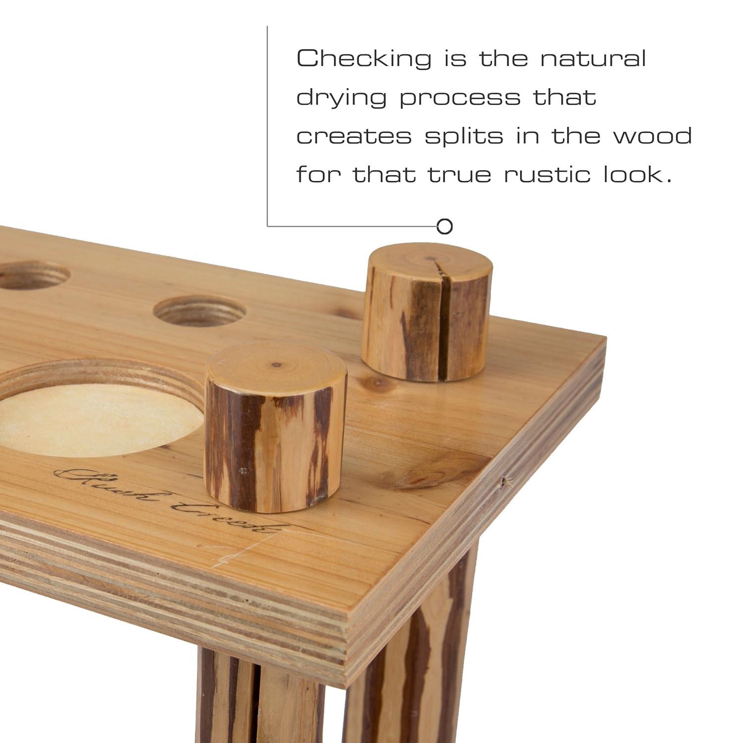 Rush Creek 6 Billard Cue Floor Rack Holder