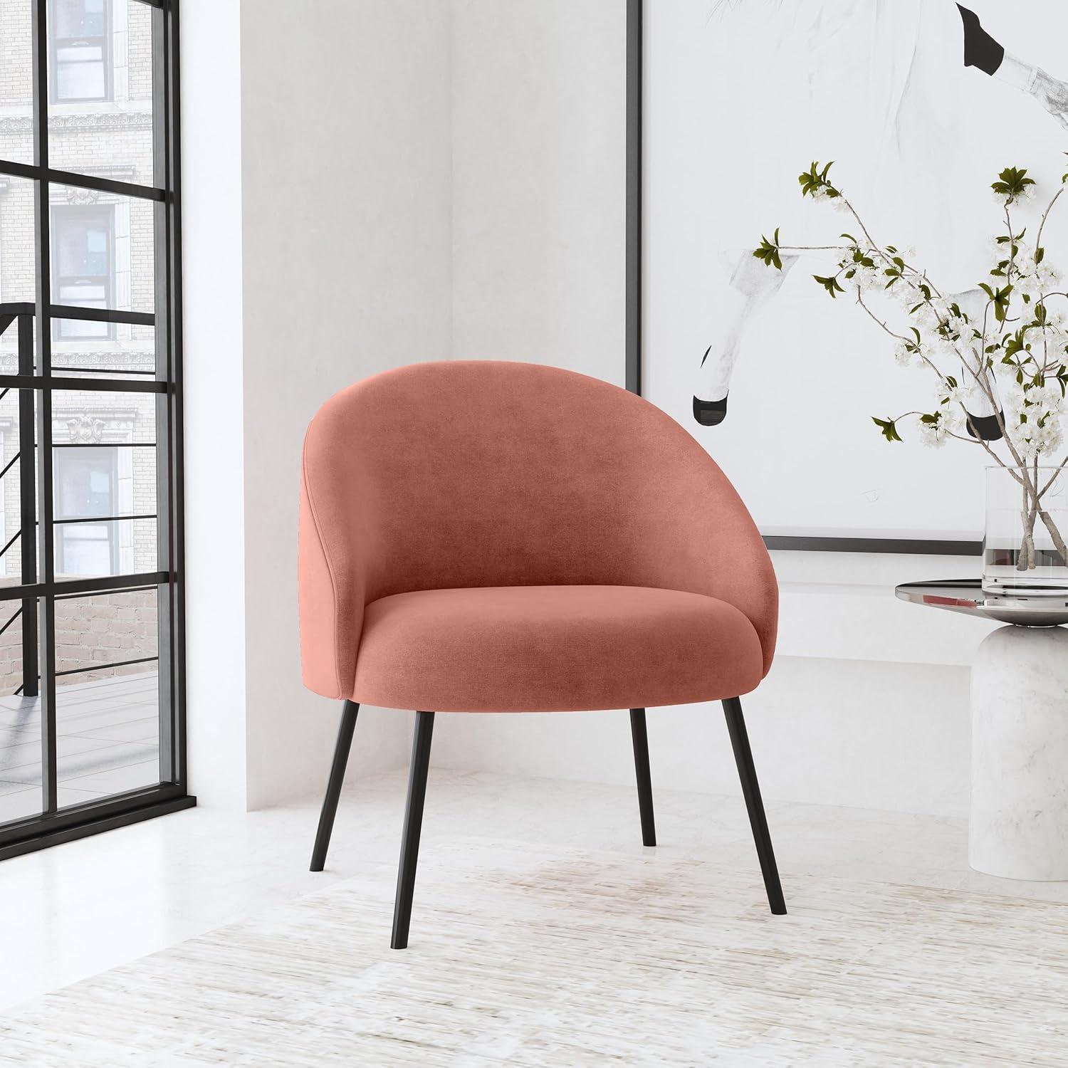 Modern Velvet Accent Chair - HomePop