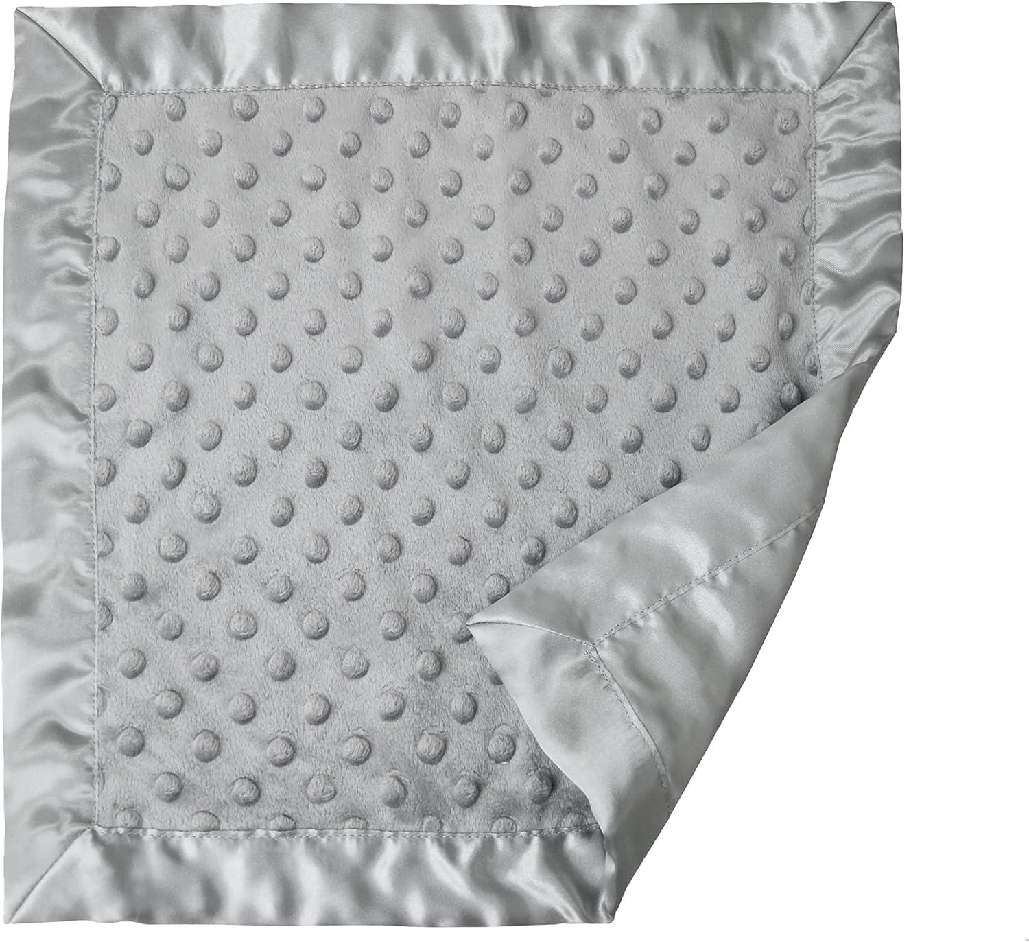 American Baby Company Heavenly Soft Chenille Blanket Set, Gray, for Boys & Girls