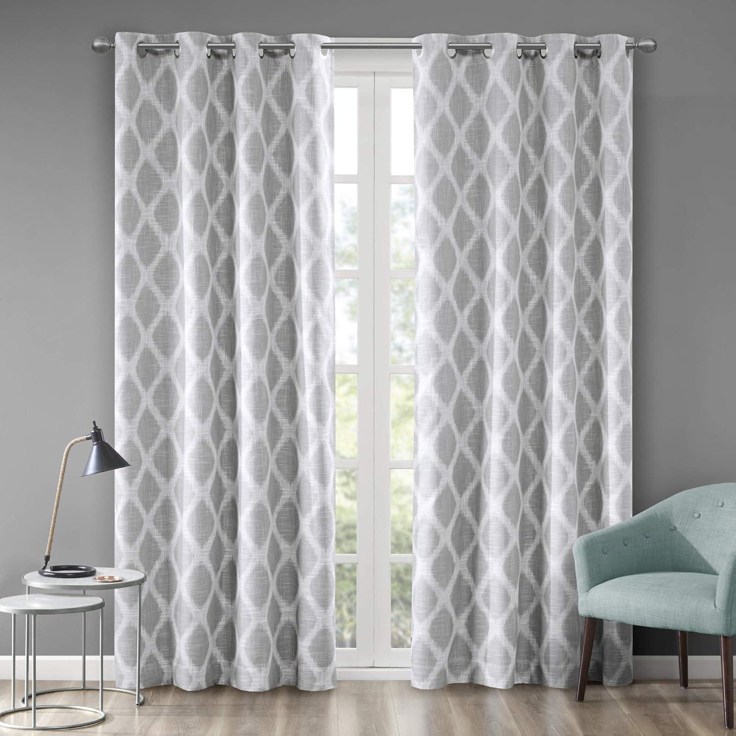 Etro Printed Ikat Blackout Curtain Panel