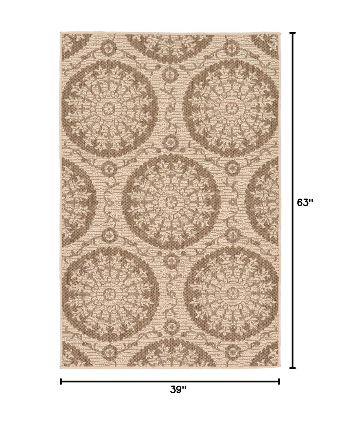 Unique Loom Medallion Outdoor Rug